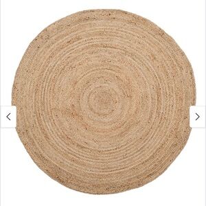 Safavieh 4x4 round jute mat
